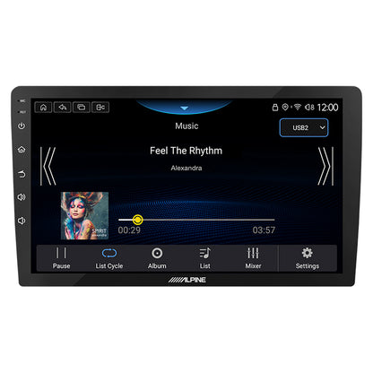 Alpine INE-AW409S Multimedieskærm CarPlay Android Auto alpine