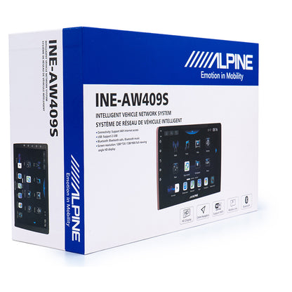 Alpine INE-AW409S Multimedieskærm CarPlay Android Auto alpine