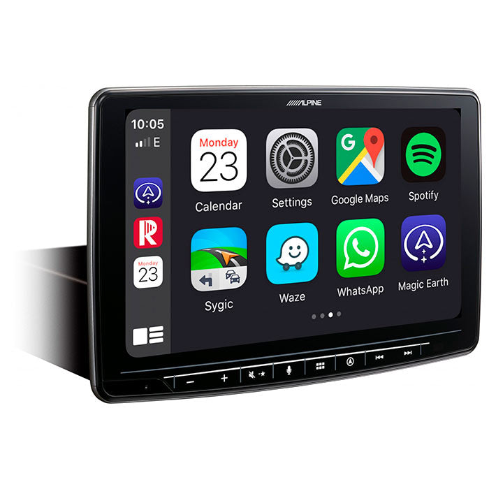 Alpine INE-F904D Halo9 med navi alpine