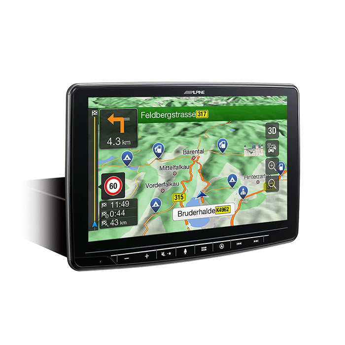 Alpine INE-F904DU Halo9 navi bundle til Fiat Ducato 3 alpine