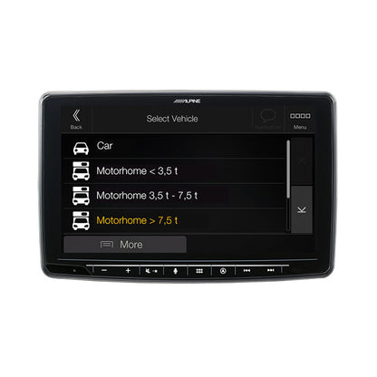 Alpine INE-F904DU Halo9 navi bundle til Fiat Ducato 3 alpine