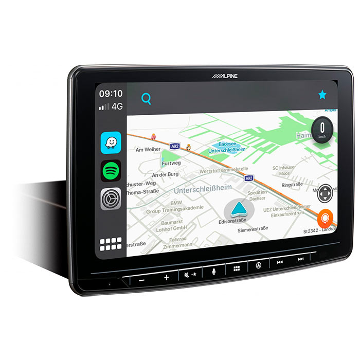Alpine INE-F904D Halo9 med navi alpine