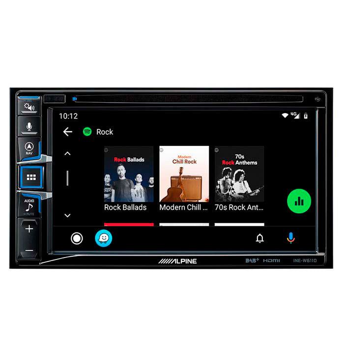 Alpine INE-W611DC 2-DIN multimedia station m truckkort alpine