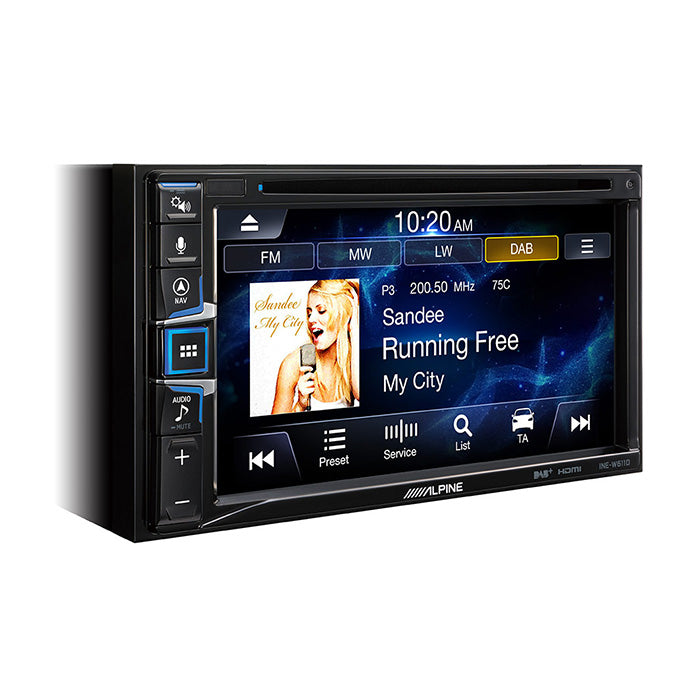 Alpine INE-W611DU bundle til Fiat Ducato 3 alpine
