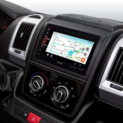 Alpine INE-W611D 2-DIN multimedia station med navi alpine