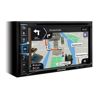 Alpine INE-W611D 2-DIN multimedia station med navi alpine