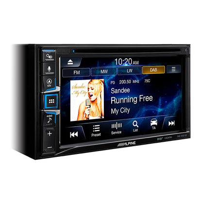 Alpine INE-W611D 2-DIN multimedia station med navi alpine