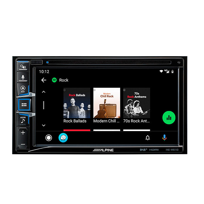 Alpine INE-W611D 2-DIN multimedia station med navi alpine