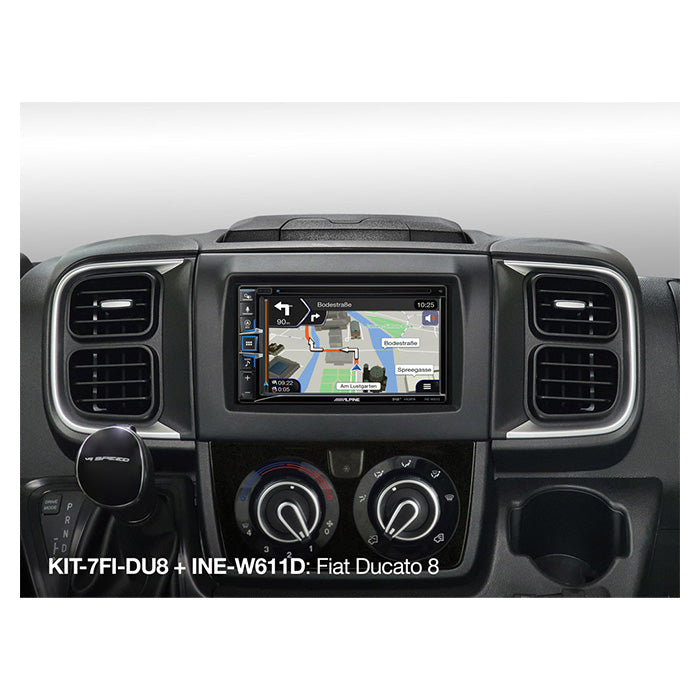 Alpine KIT-7FI-DU8 Kit 7" Fiat Ducato model 8 2022- alpine