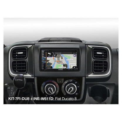 Alpine KIT-7FI-DU8 Kit 7" Fiat Ducato model 8 2022- alpine