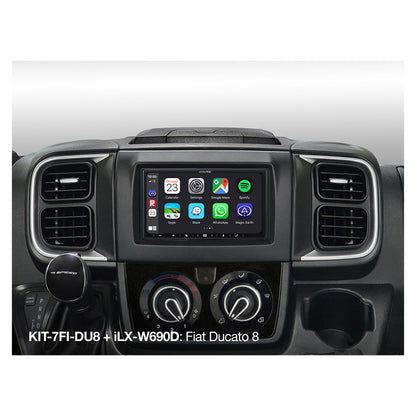 Alpine KIT-7FI-DU8 Kit 7" Fiat Ducato model 8 2022- alpine