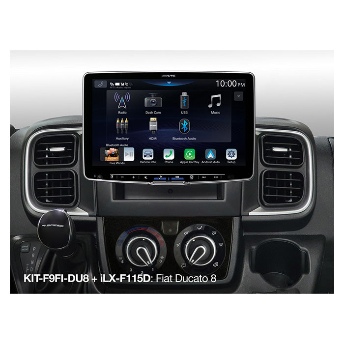 Alpine kit Halo 9/11 Fiat Ducato model 8 2022- alpine