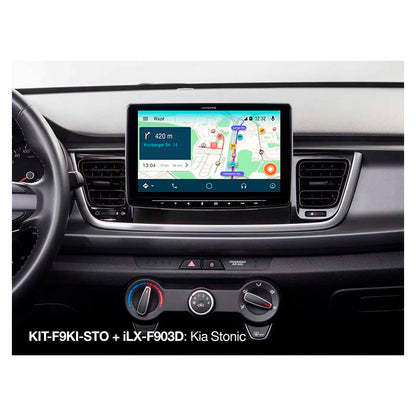 Alpine 9" monteringssæt Kia stonic 2017-> alpine