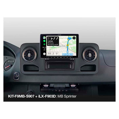 Alpine 9" monteringssæt Sprinter w907 2018-> alpine