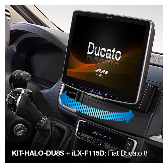 Alpine kit til Halo 9 og 11 til Fiat Ducato 8 alpine