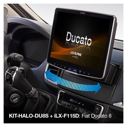 Alpine kit til Halo 9 og 11 til Fiat Ducato 8 alpine