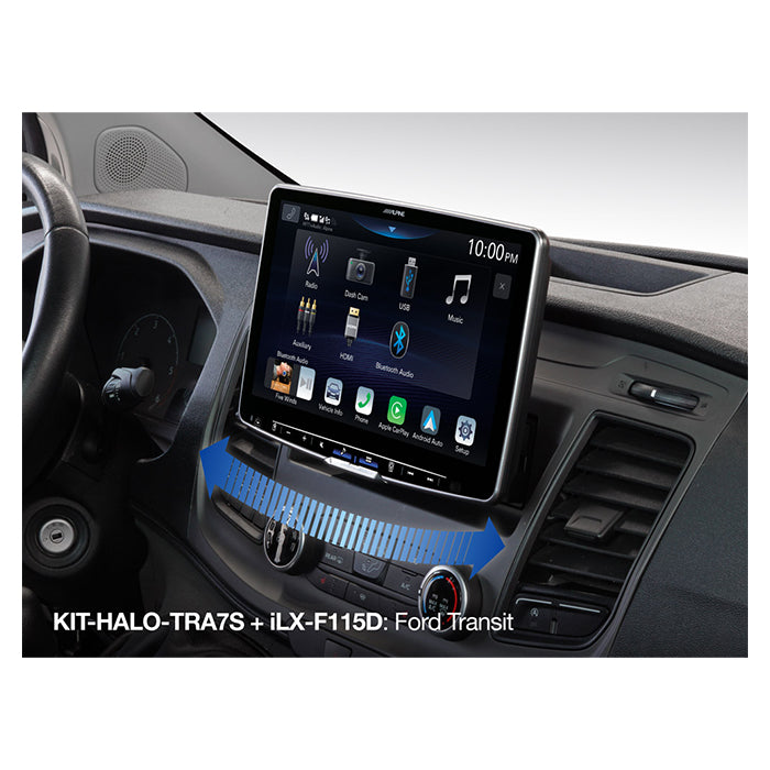 Alpine kit til HALO 9 og HALO 11 til Ford Transit Custo alpine