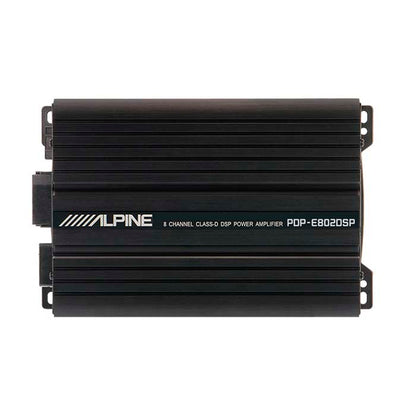 Alpine PDP-E802DSP, 8 Kanals DSP forstærker alpine