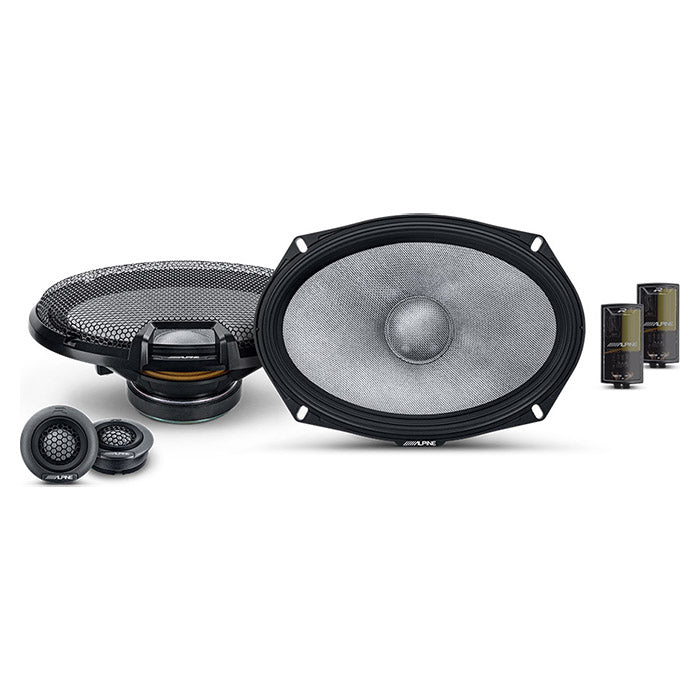 Alpine R2-S69C 6x9&quot; højttaler 2 vejs komponentsæt alpine