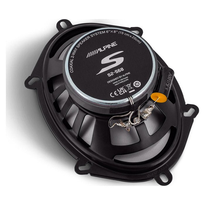 Alpine S2-S68 6x8&quot; højttaler 2 vejs coaxial alpine