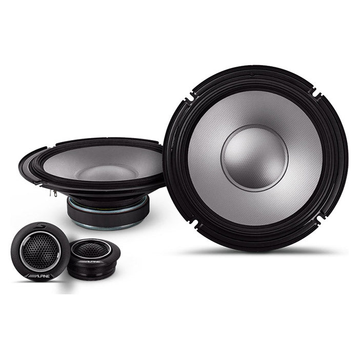 Alpine S2-S80C 8&quot; højttaler 2 vejs komponentsæt alpine