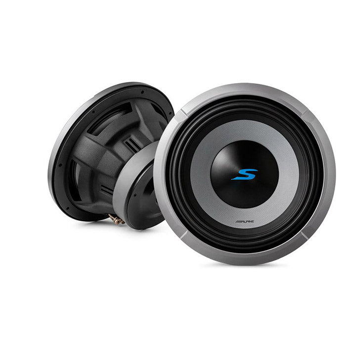 Alpine S2-W10D2 10" subwoofer dobbelt 2 ohm alpine