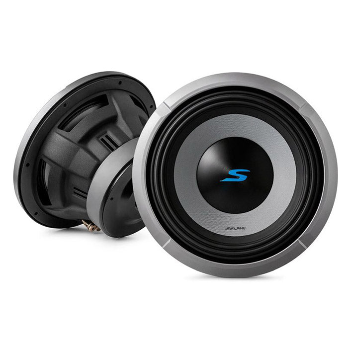 Alpine S2-W10D4 10" subwoofer dobbelt 4 ohm alpine