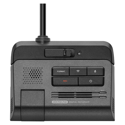 Alpine DVR-F790 dashcam kit m. 2 sidekameraer alpine