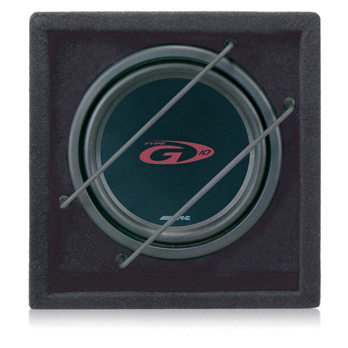 Alpine 10" subwoofer basreflekssystem - SBG-1044BR alpine