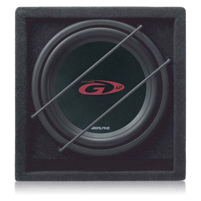 Alpine 12" subwoofer i Kabinet 4 ohm alpine