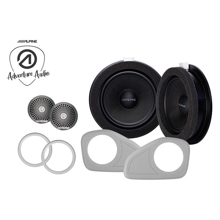 Alpine SPC-106TRA7 lydpakke til Transit Custom 7 alpine