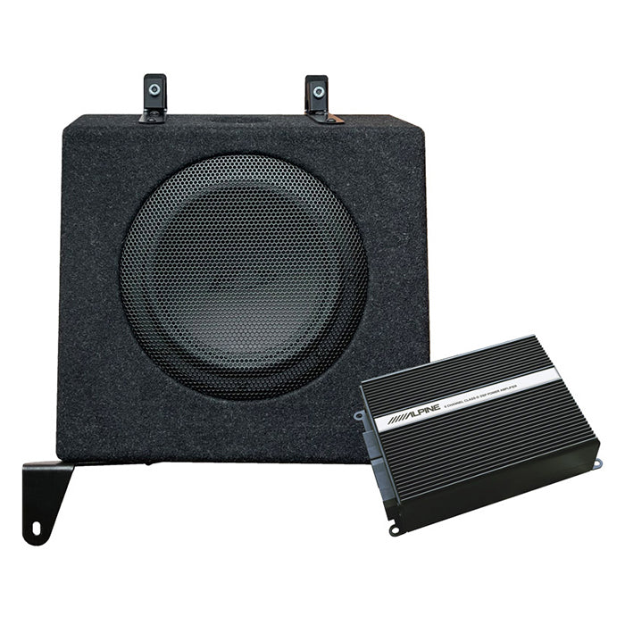 Alpine DSP &amp; Subwoofer System Ford Transit Custom 7 Alpine
