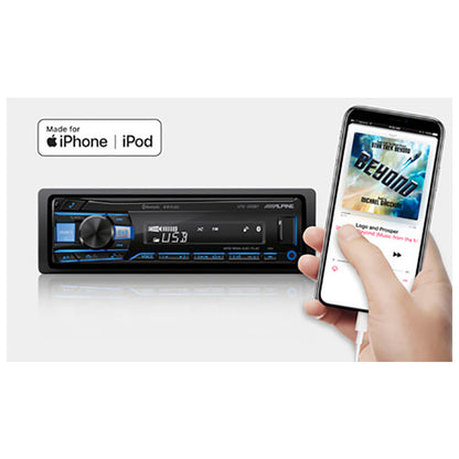 Alpine UTE-200BT tuner/ipod Bluetooth 2 line out alpine
