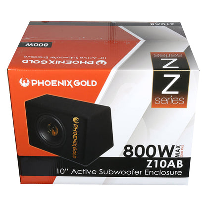 Phoenix Gold 10 Subwoofer m kabler og fjernbetjening Phoenix_g