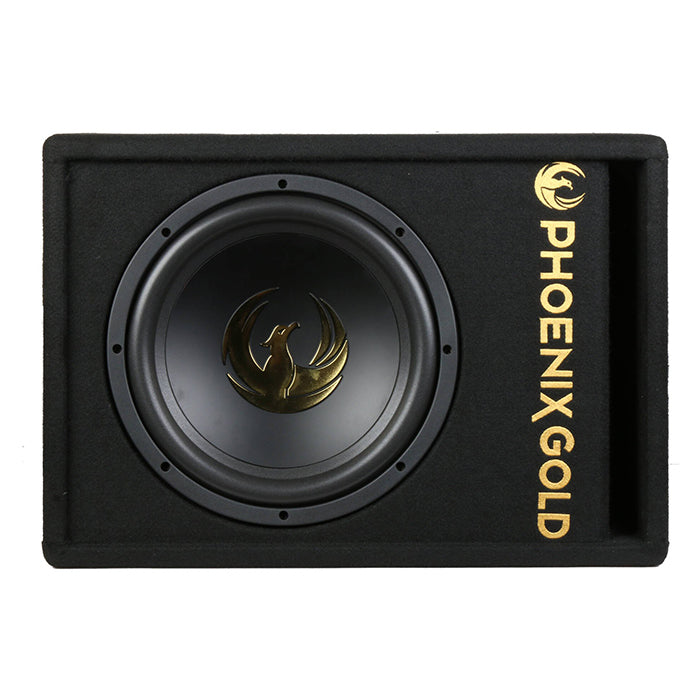 Phoenix Gold 12 subwoofer m kabler og fjernbetjening Phoenix_g