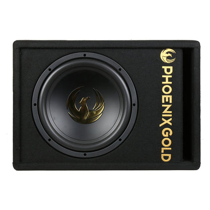 Phoenix Gold 12 subwoofer m kabler og fjernbetjening Phoenix_g