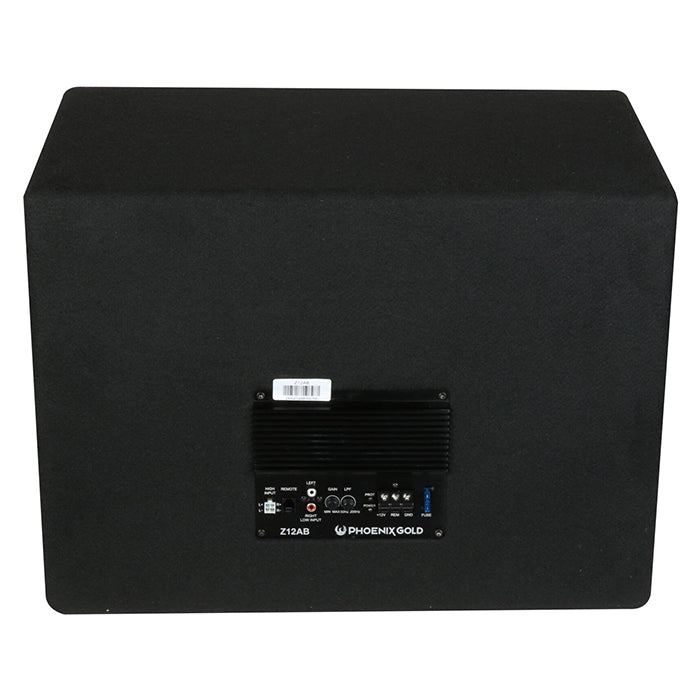 Phoenix Gold 12 subwoofer m kabler og fjernbetjening Phoenix_g