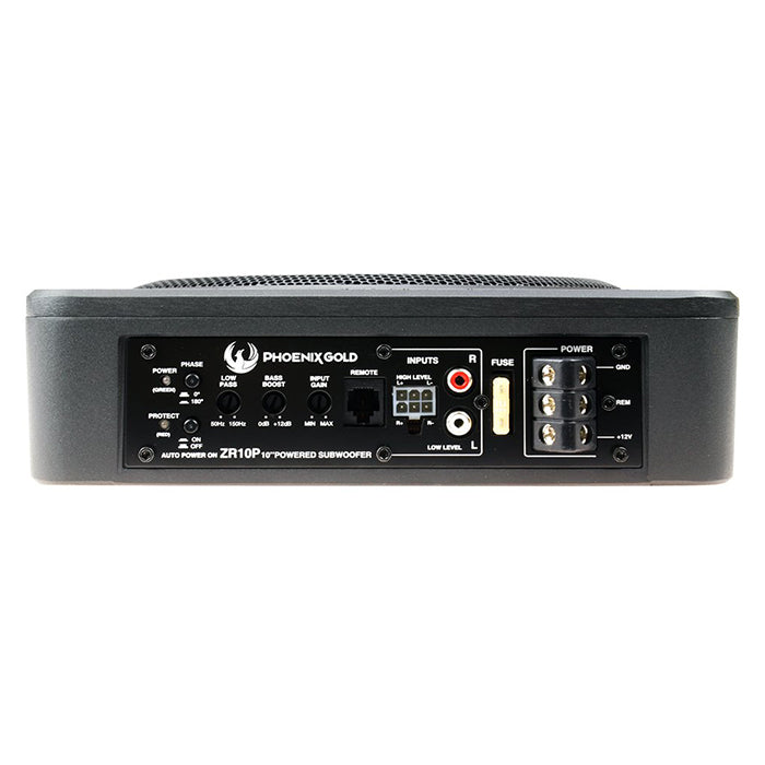 Phoenix Gold 10” aktiv subwoofer under sæde 200W RMS Phoenix_g