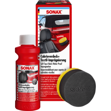 SONAX Cabrioletkaleche + Tekstilimprægnering 250ml - BilligStyling