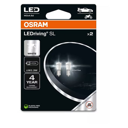 Osram LEDriving SL W2,3W 12V - Sæt osram