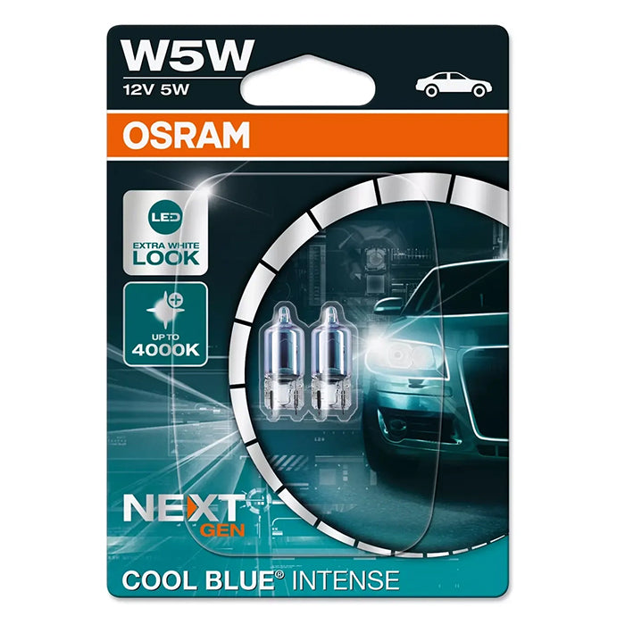 Osram Cool Blue Intense Next Gen W5W 12V - Sæt osram