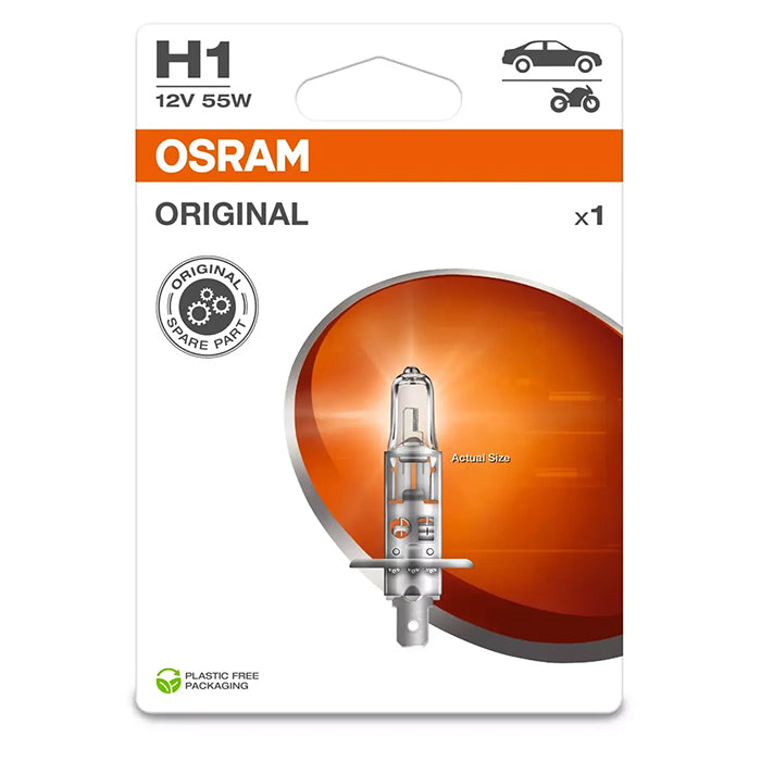 Osram Original H1 55W 12V - 1 stk. osram