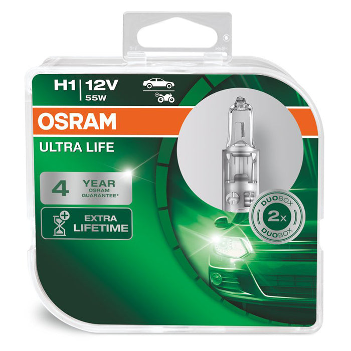Osram Ultra Life H1 12V - Sæt osram