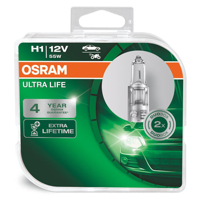Osram Ultra Life H1 12V - Sæt osram