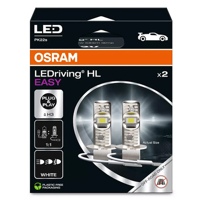 Osram LEDriving HL Easy H3 12V - Sæt osram