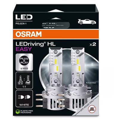 Osram LEDriving HL Easy H15 12V - Sæt osram