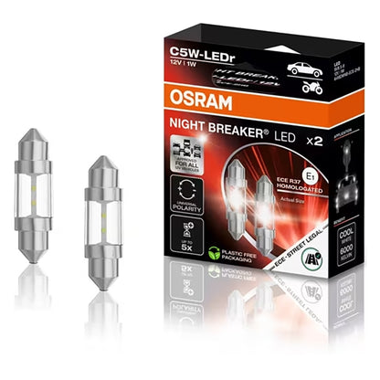 Osram Night Breaker LED C5W ECE - Sæt osram