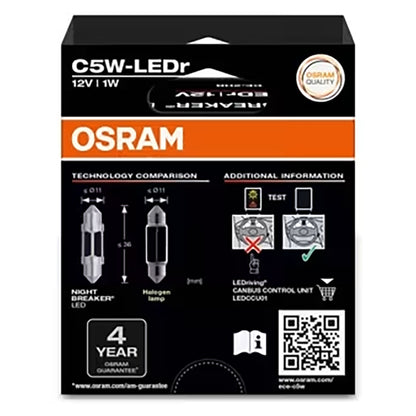 Osram Night Breaker LED C5W ECE - Sæt osram
