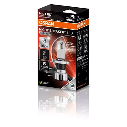 Osram Night Breaker Smart H4-LED 12V Motorcykel - 1 stk osram