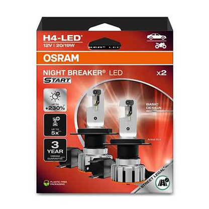 Osram Night Breaker Start H4-LED 12V - sæt osram